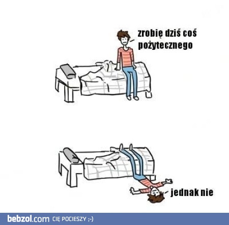 Zacne plany na dziś