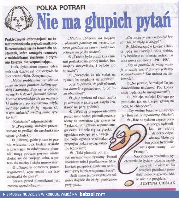 Polak potrafi. Nie ma głupich pytań