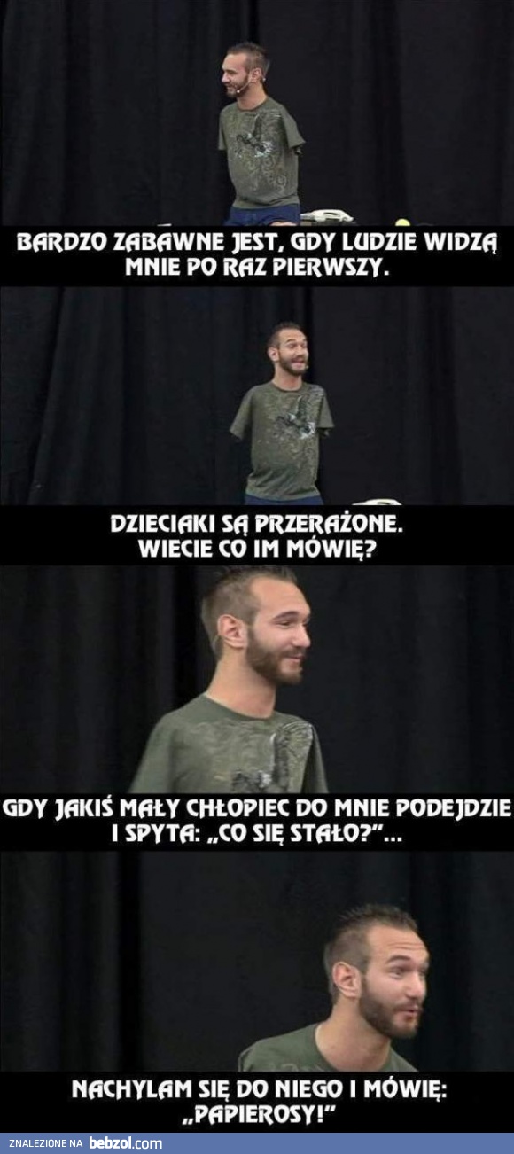 Facet z prawdziwym poczuciem humoru