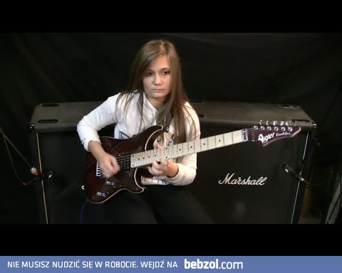 14-letnia gitarzystka gra Paganiniego
