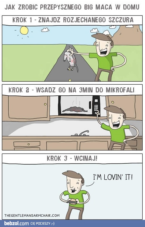 Jak zrobić pysznego big maca w domu