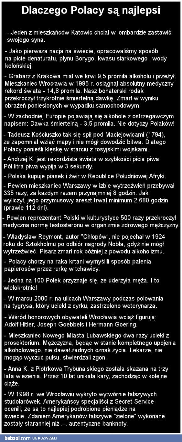 Polacy najlepsi