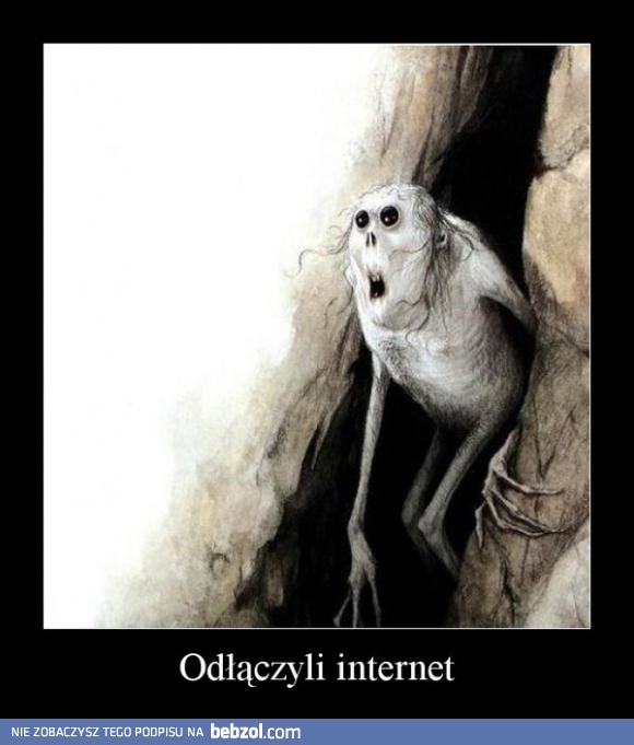 Odłączyli internet