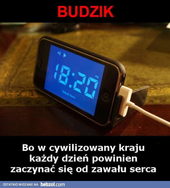Bo budzik