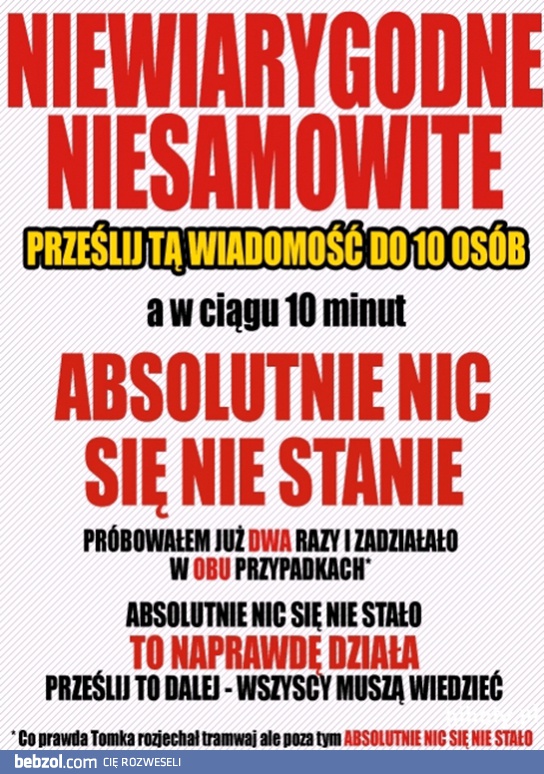 Prawdziwy łańcuszek