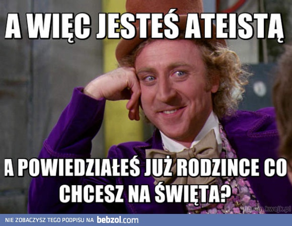 Pozdrawiam ateistów
