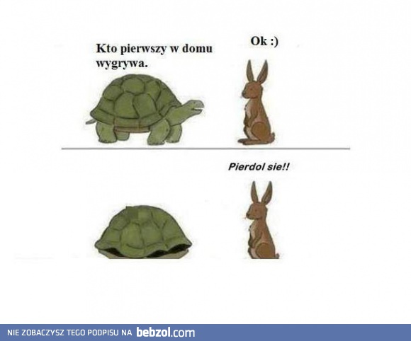 Kto pierwszy w domu ten wygrywa
