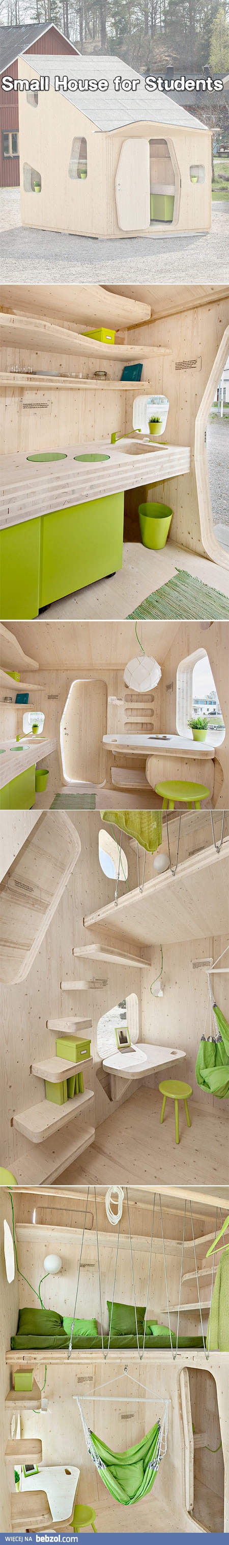Mały domek dla studenta