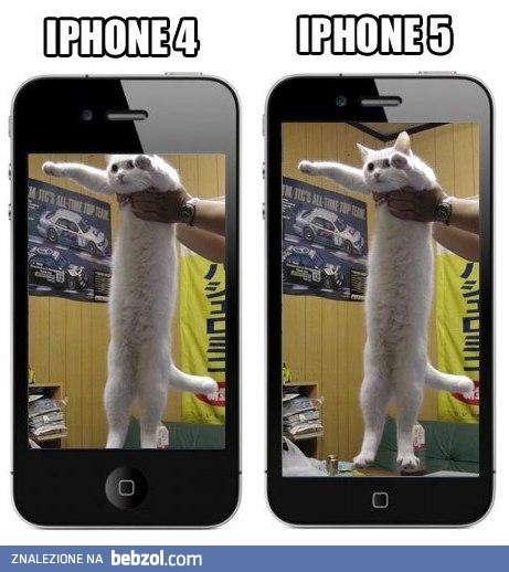 Różnica między iphone 4, a iphone 5