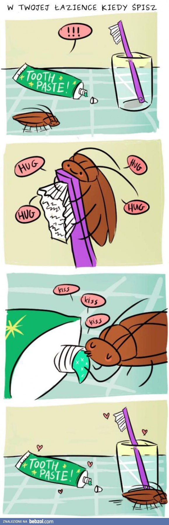 W twojej łazience gdy śpisz