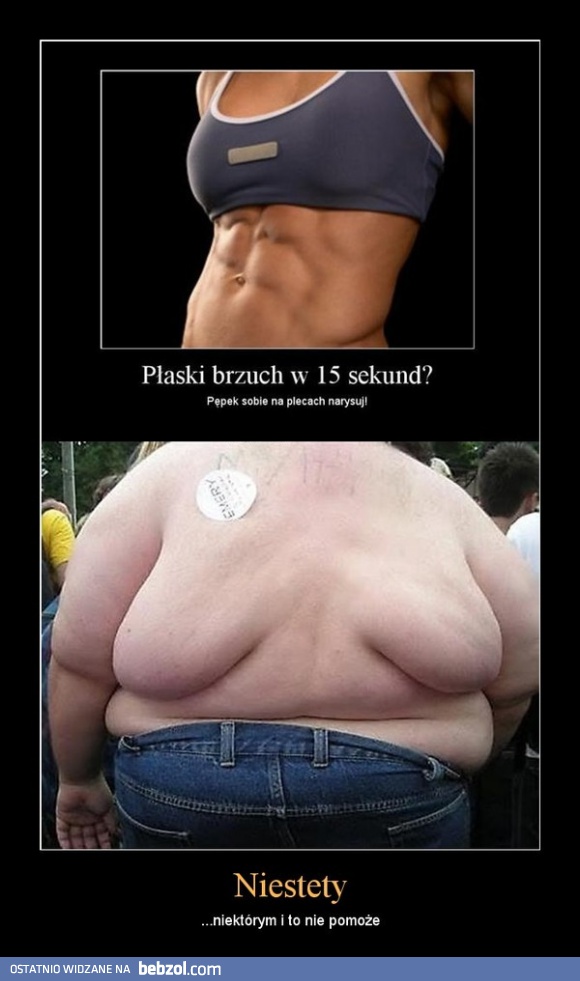 Sposób na płaski brzuch?
