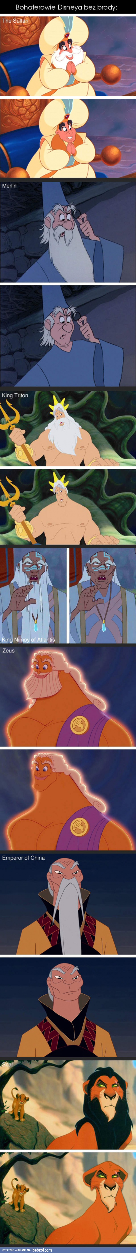 Ogoleni bohaterowie Disneya