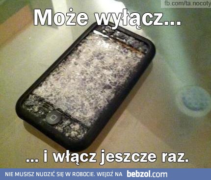 Komórka nie działa?