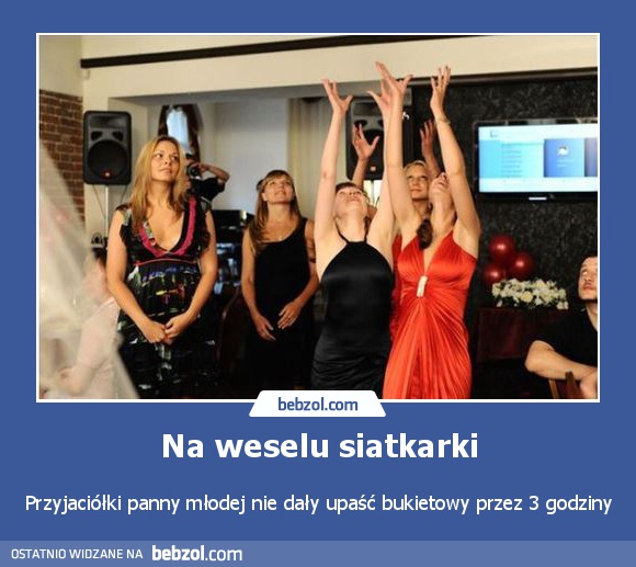 Na weselu siatkarki