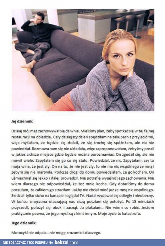 Problemy kobiet i mężczyzn