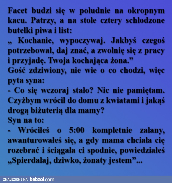 Chciałabym takiego męża