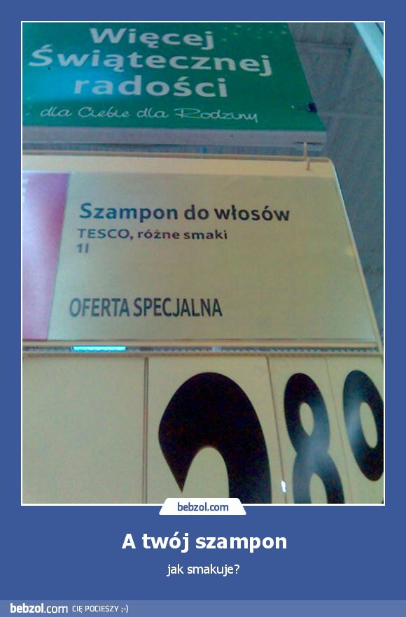 A twój szampon