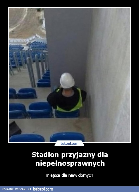 Stadion przyjazny dla niepełnosprawnych