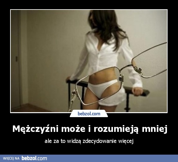 Mężczyźni może i rozumieją mniej