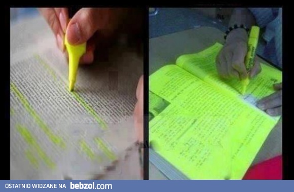 Zaznaczę tylko najważniejsze!