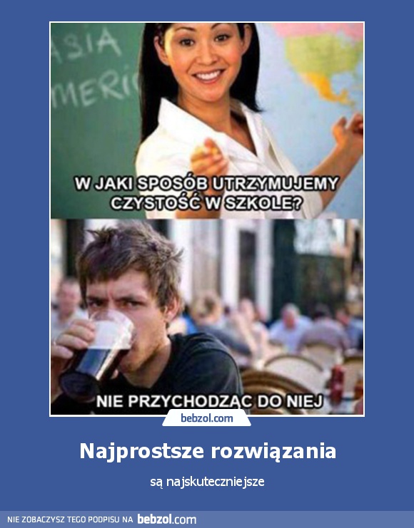 Najprostsze rozwiązania