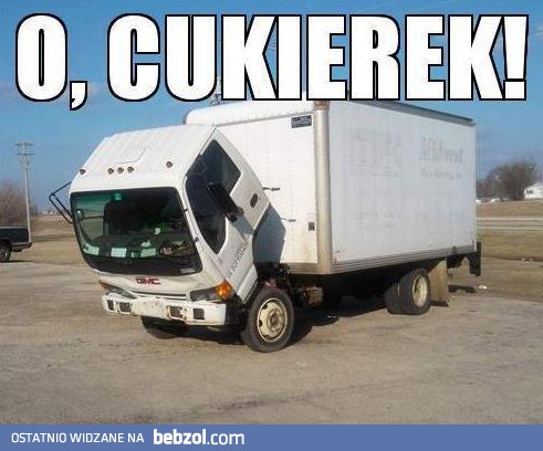 O, cukierek