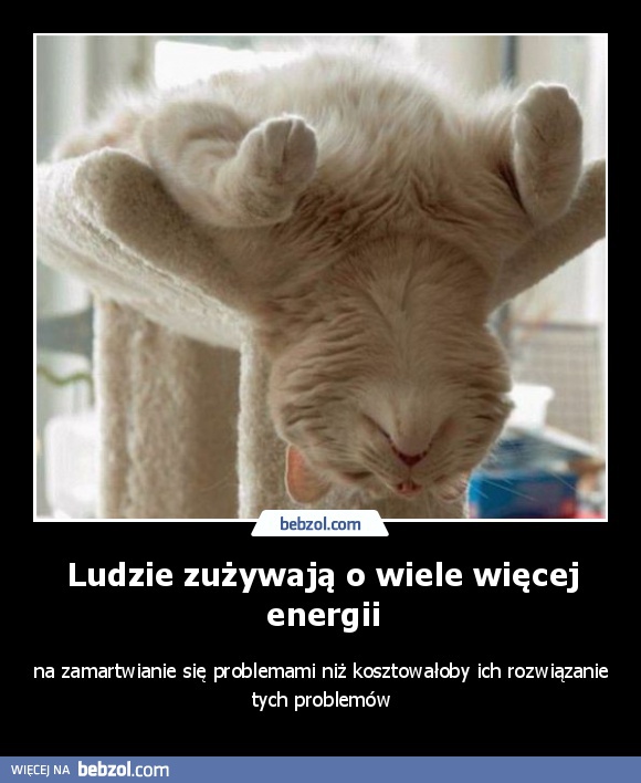 Ludzie zużywają o wiele więcej energii