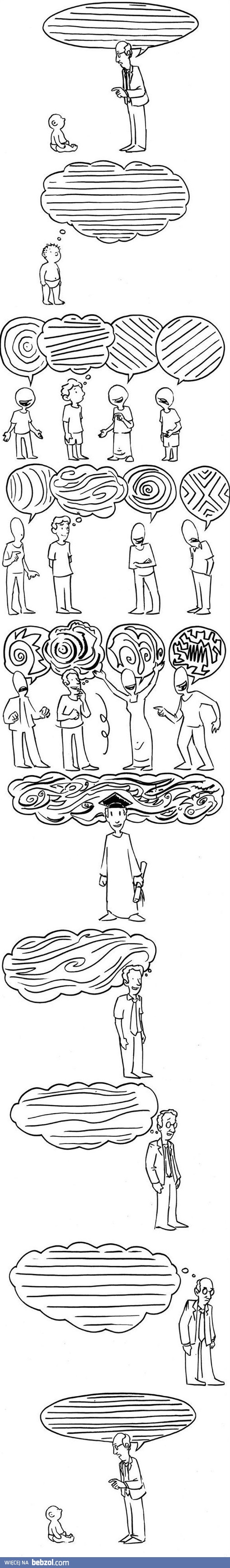 W dzieciństwie i na starość wszystko wydaje się proste