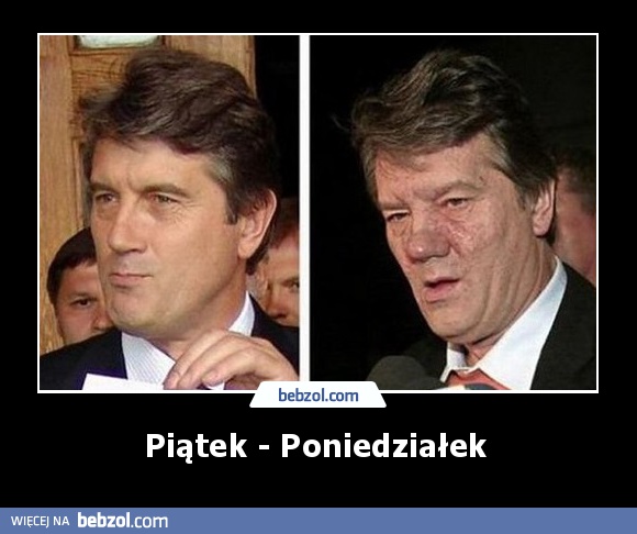 Piątek - Poniedziałek 