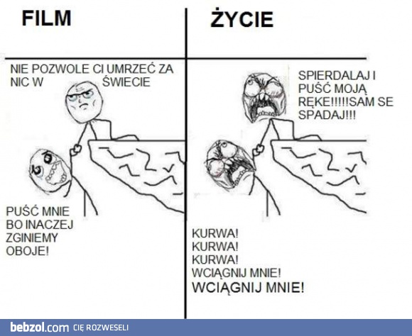 Film vs życie