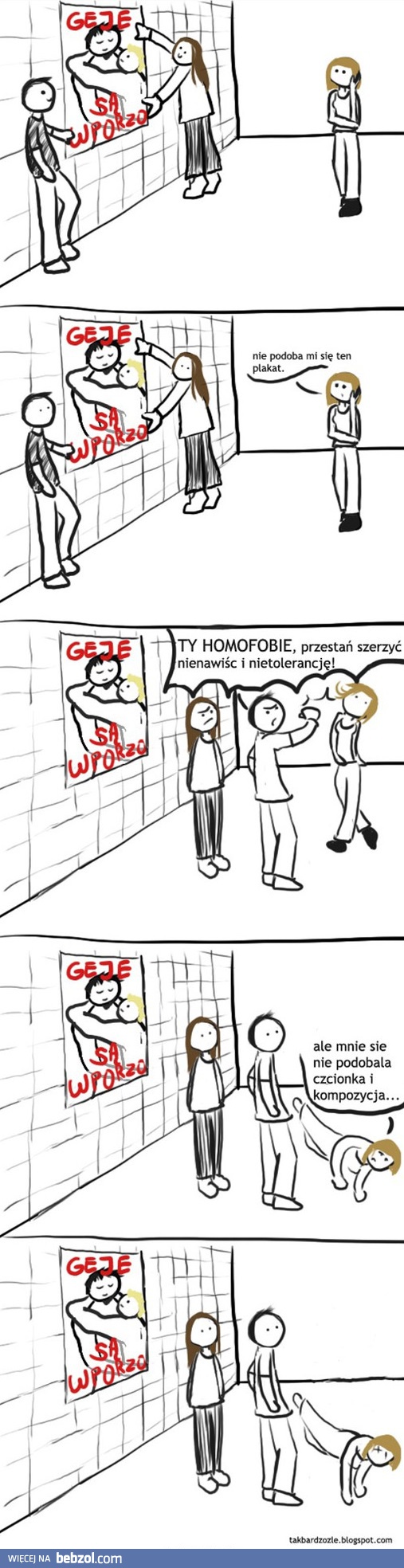 Homofobia i nietolerancja!