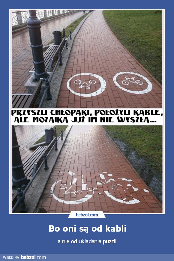 Bo oni są od kabli