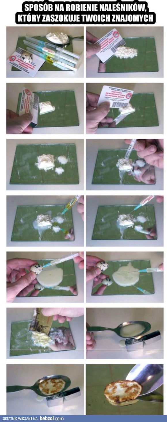 Nietypowy sposób na robienie naleśników