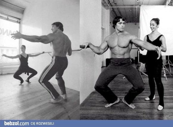 Arnold na balecie