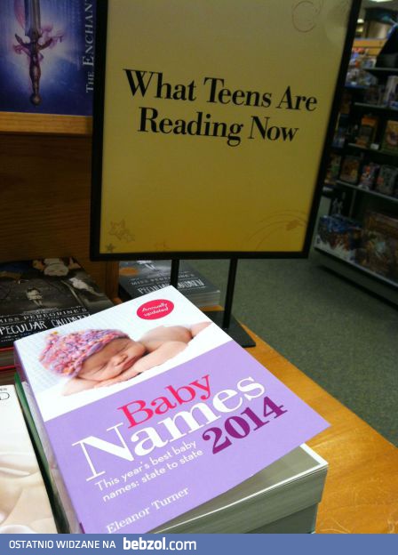 Bestseller wśród nastolatków