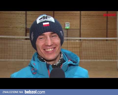 Kamil Stoch parodiuje Oksanę