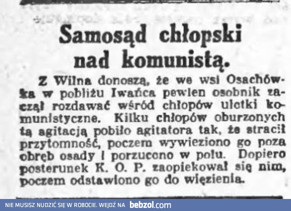 Tak sobie kiedyś radzili!