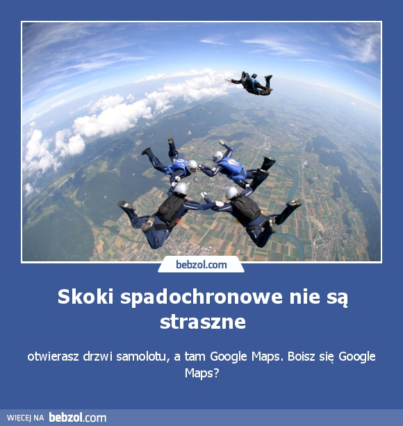 Skoki spadochronowe nie są straszne