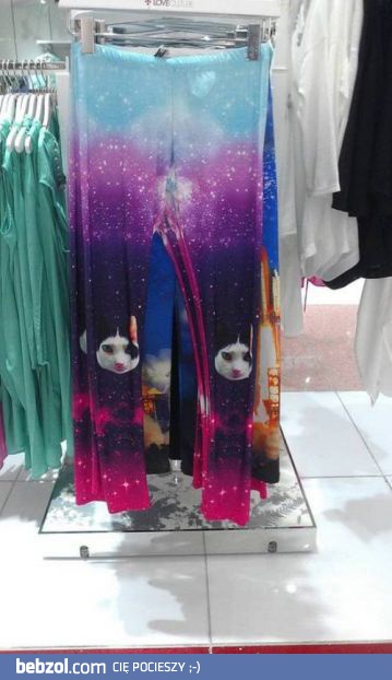 Leginsy inspirowane internetem