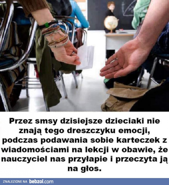 Teraz dzieciaki nie zaznają tego dreszczyka