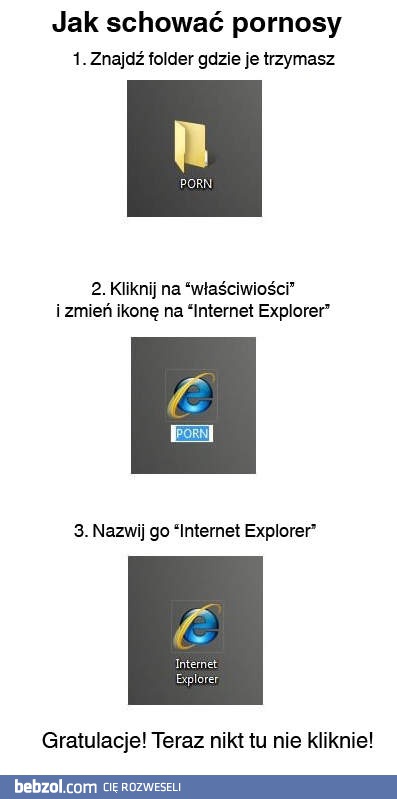 Jak ukryć pornosy?