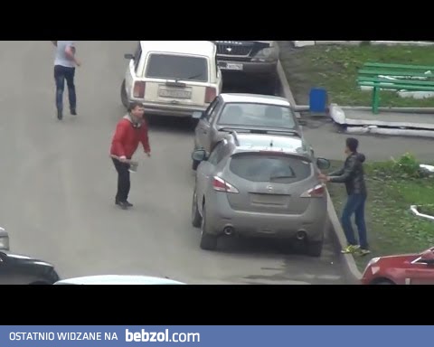 Rosyjska walka o miejsce parkingowe