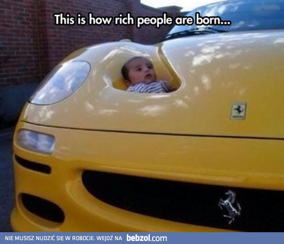 Tak rodzą się najbogatsi
