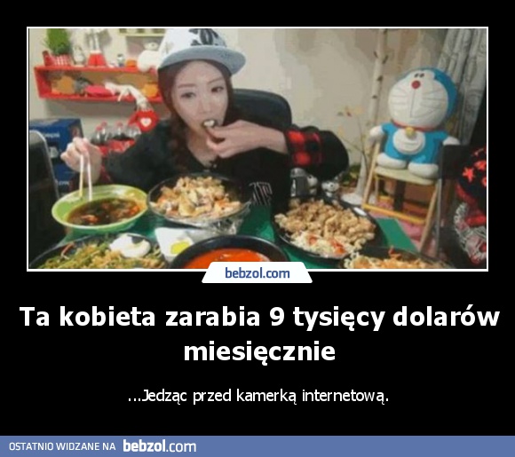 Ta kobieta zarabia 9 tysięcy dolarów miesięcznie