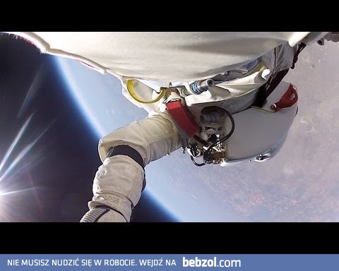 Nowy film HD ze stratosferycznego skoku Feliksa Baumgartnera