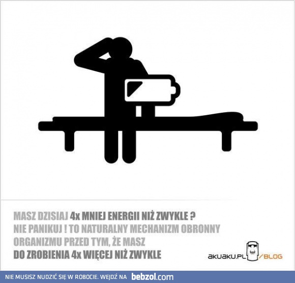 Ciężki dzień przede mną