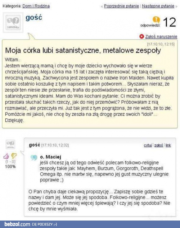 Wierząca mama i jej obawy