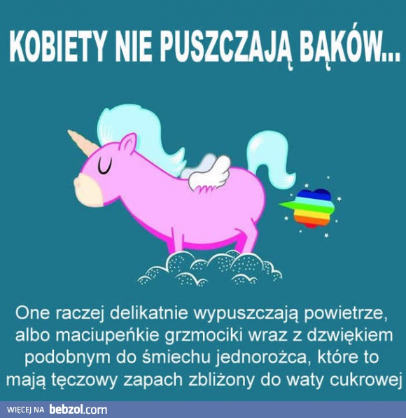 Kobiety nie puszczają bąków