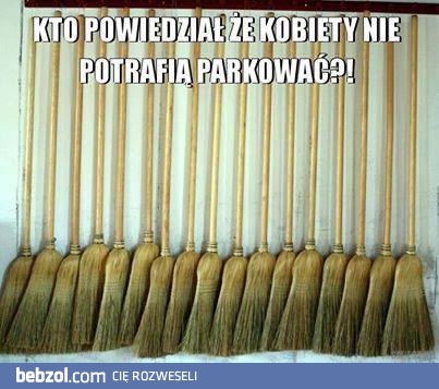 Kobiety potrafią parkować