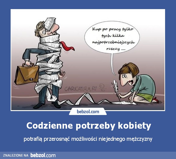 Codzienne potrzeby kobiety